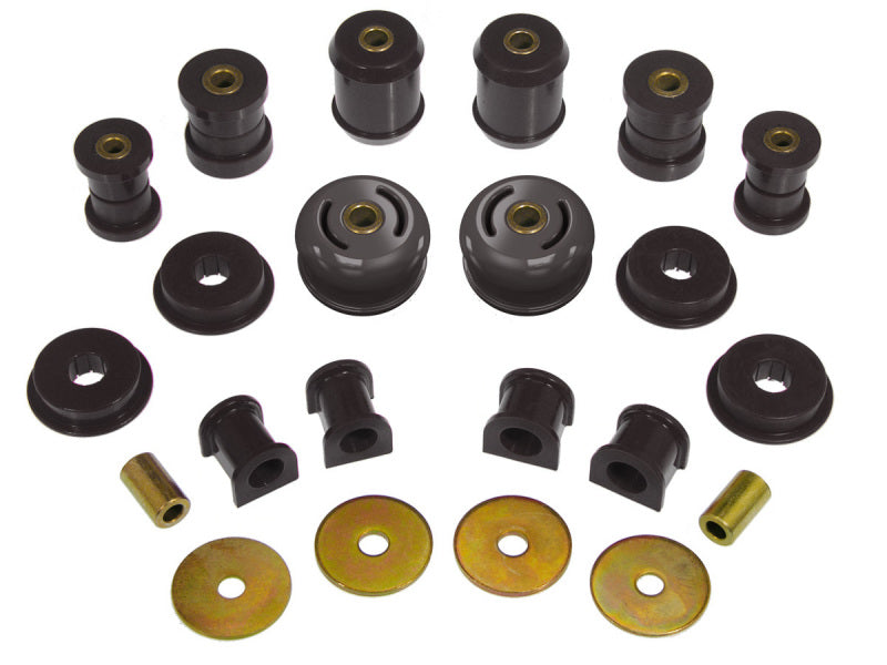 Prothane Mitsubishi Evo 8 Total Kit - Black - 13-2003-BL for 2003-2007 Mitsubishi Lancer
