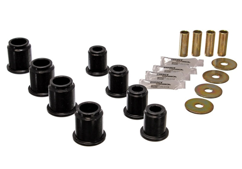 Energy Suspension 6/95-04 Toyota Pick Up 4W (Exc T-100/Tundra) Black Front Control Arm Bushing Set - 8.3115G for 1995-2004 To