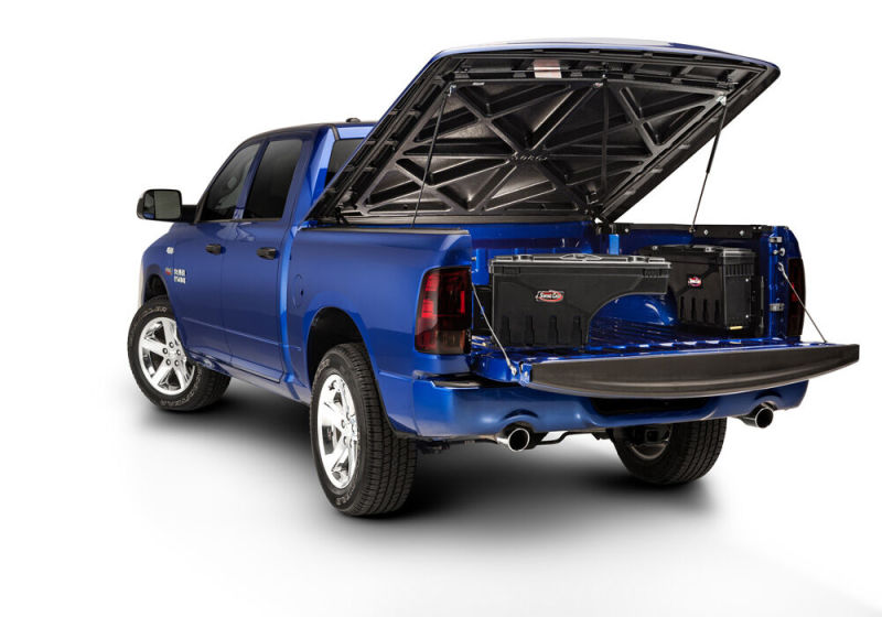UnderCover 2020 Jeep Gladiator Drivers Side Swing Case - Black Smooth - SC304D for 2020-2025 Jeep Gladiator - front view