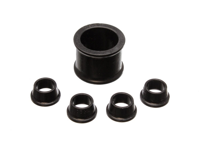Energy Suspension 88-91 Honda Civic/CRX Black Power Steering Rack Bushing Set - 16.10101G for 1988-1991 Honda Civic - front v