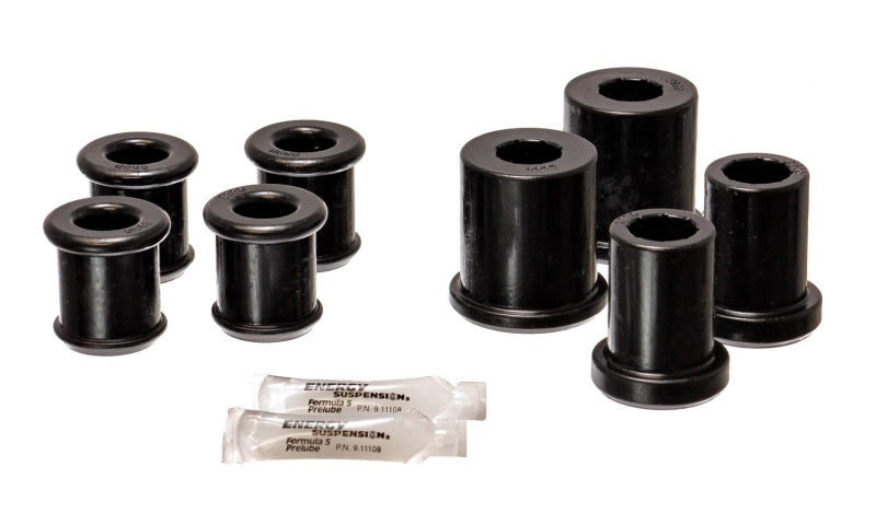 Energy Suspension 04-09 Cadillac XLR/XLR-V / 97-12 Corvette Black Front End C/A Bushing Set - 3.3176G for 1997-2013 Chevrolet