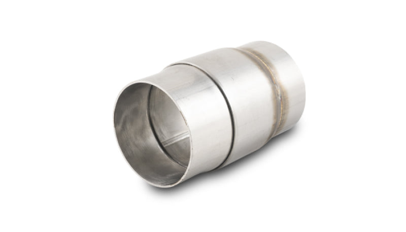 Vibrant Slip Joint Adapter for 1.75in OD Tubing Fully Welded (2 Piece Assembly) - 13281 by Vibrant - front view