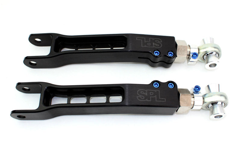 SPL Parts 2009+ Nissan 370Z Rear Camber Links (Billet Version) - SPL RLL Z34B for 2007-2013 INFINITI G - front view