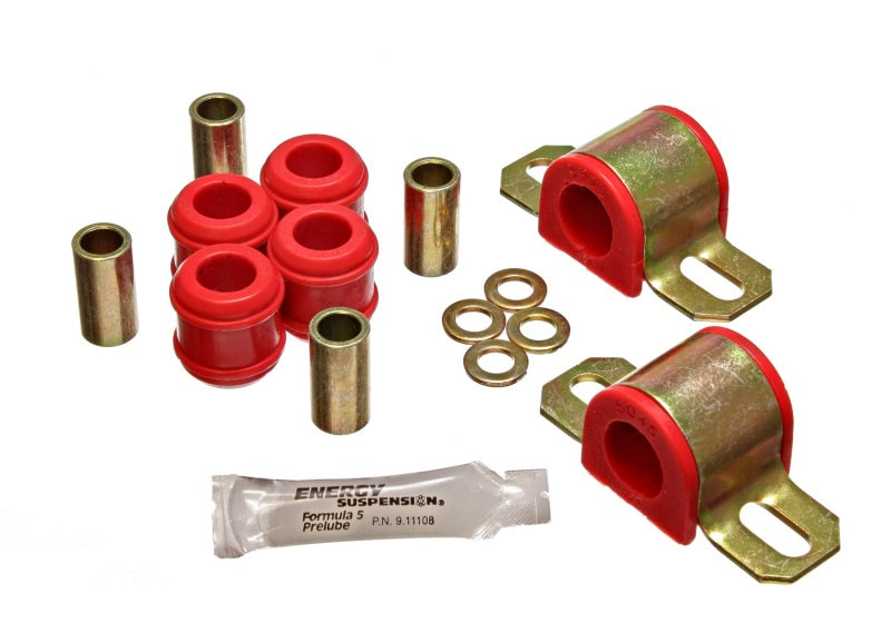 Energy Suspension 79-85 Mazda RX7 / Suzuki 23mm Red Swaybar Set - 1.5101R for 1986-1995 Suzuki Samurai - front view