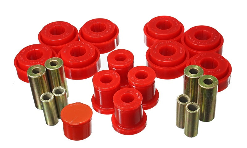 Energy Suspension Chrysler Red Front End Control Arm Bushing Set - 5.3140R for 2006-2010 Dodge Charger - front view
