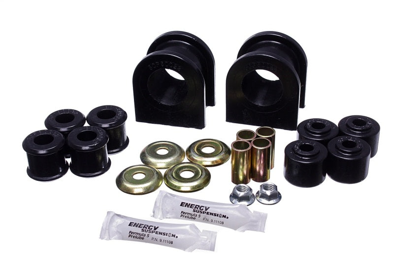 Energy Suspension 89-11 Ford F53 Motorhome Black 36mm Rear Sway Bar Bushing Set - 40.5023G by Energy Suspension - front view