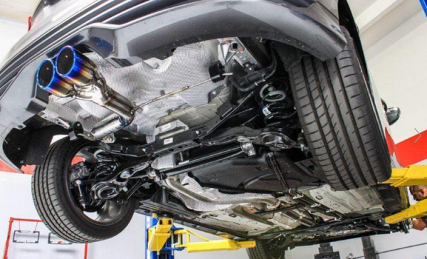 Invidia 13+ Ford Focus ST N1 Titanium Tip Cat-back Exhaust - HS13FFSGD