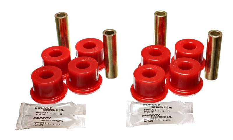 Energy Suspension 04-06 Pontiac GTO Red Rear End Control Arm Bushing Set - 3.3188R for 2004-2006 Pontiac GTO - front view
