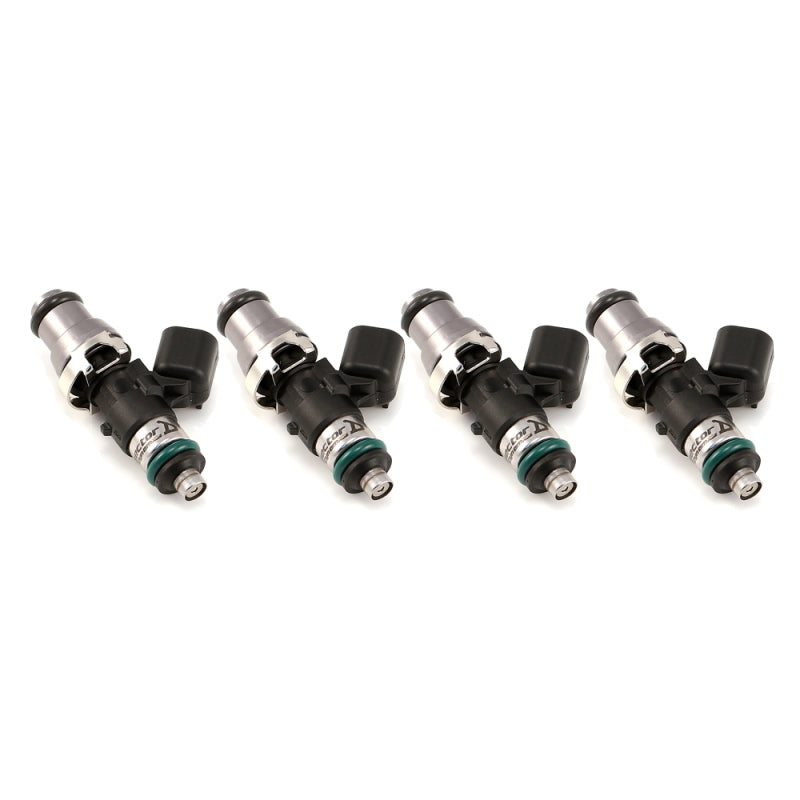 Injector Dynamics 1340cc Injectors - 48mm Length - 14mm Grey Top - 14mm Lower O-Ring (Set of 4) - 1300.48.14.14.4 by Injector