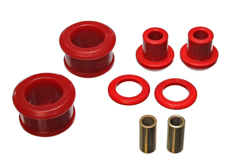 Energy Suspension 90-96 Nissan 300ZX Red Rear Differential Carrier Bushing Set (Must reuse all metal - 7.1108R for 1989-1996