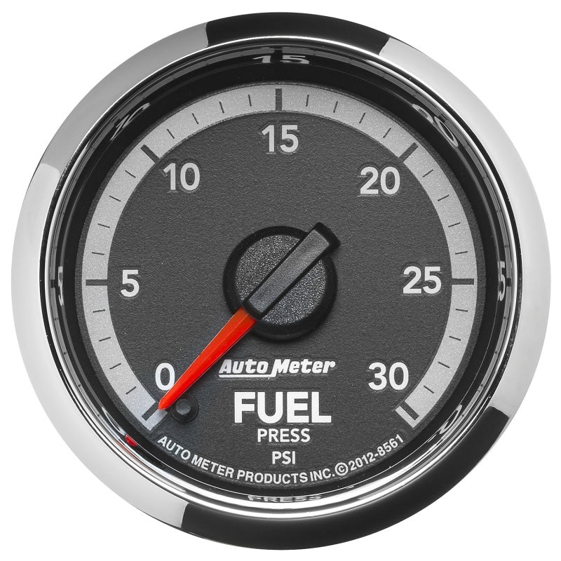 Autometer Factory Match 52.4mm Full Sweep Electronic 0-30 PSI Fuel Pressure Gauge Dodge 4th Gen - 8561 for 2010 Dodge Ram 250