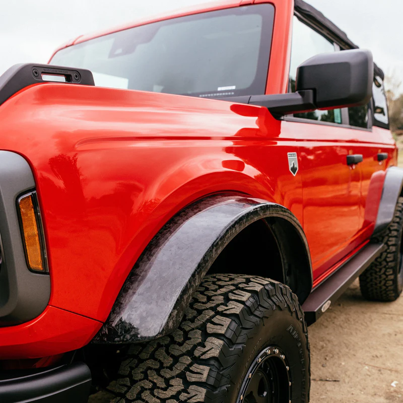 Advanced Fiberglass 2021-2023 FORD BRONCO SASQUATCH FORGED CARBON FLARES
