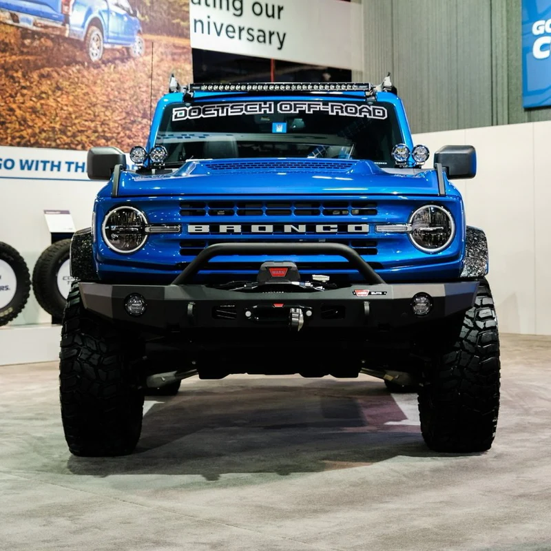 Advanced Fiberglass 2021-2023 FORD BRONCO SASQUATCH FORGED CARBON FLARES