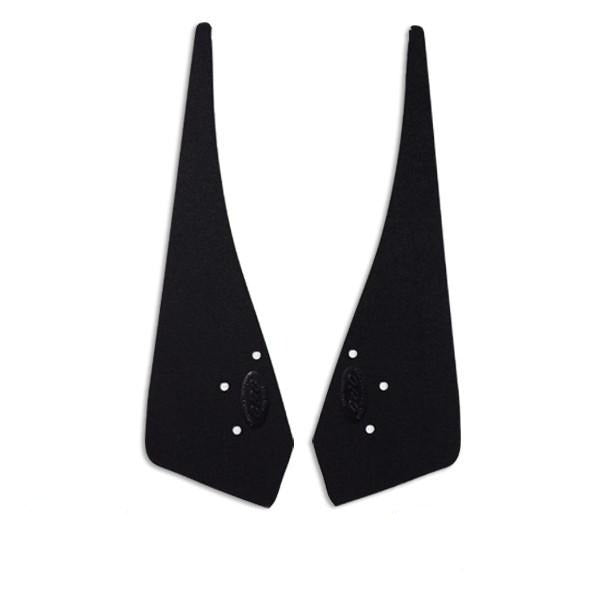 California Pony Cars Ford Mustang GT350 2015-2020 - Mustang GT 350 / 350R Splash Shields - Front ONLY (2015-2020 Mustang GT350 M