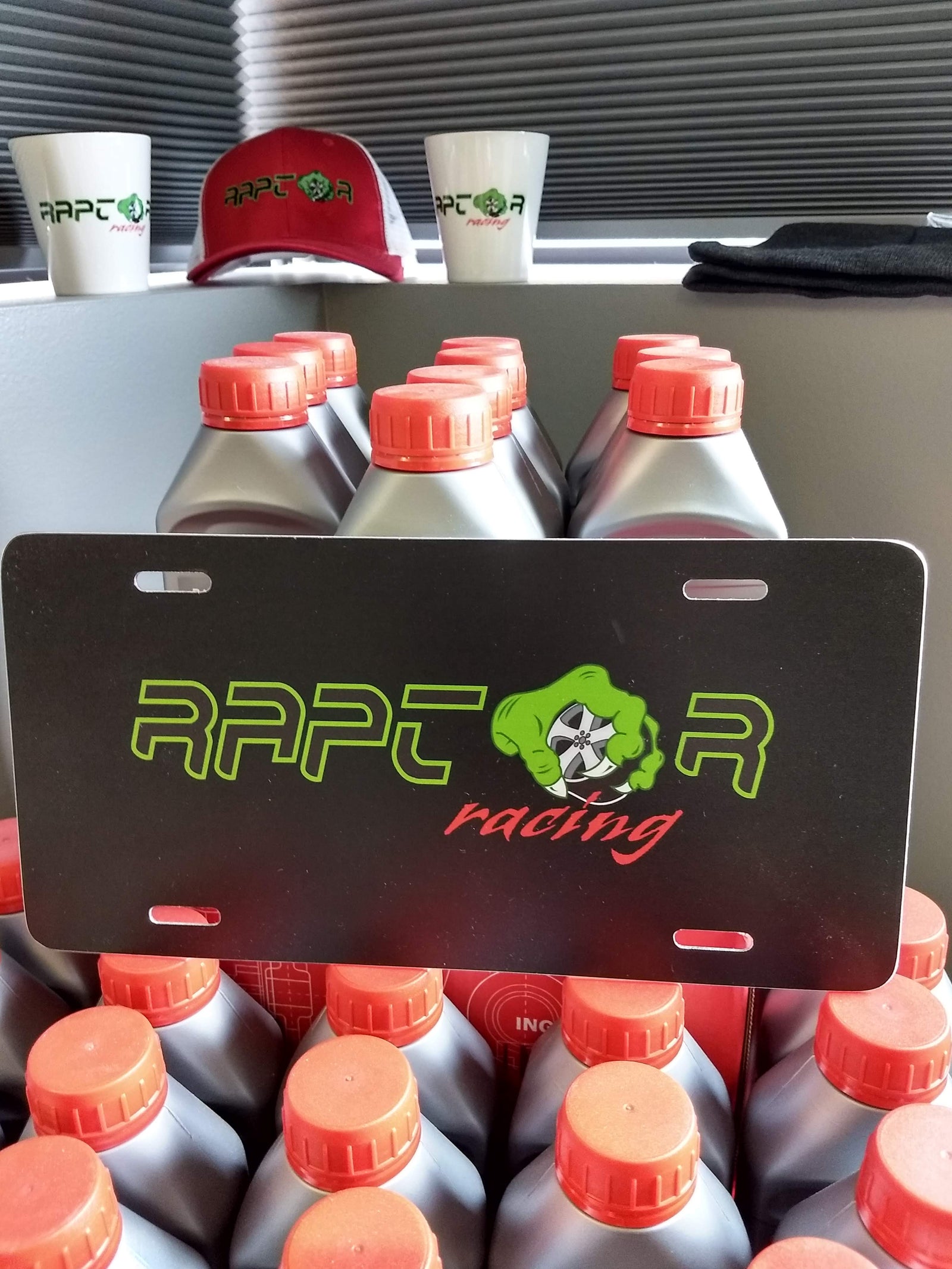 Raptor Racing Novelty Plates