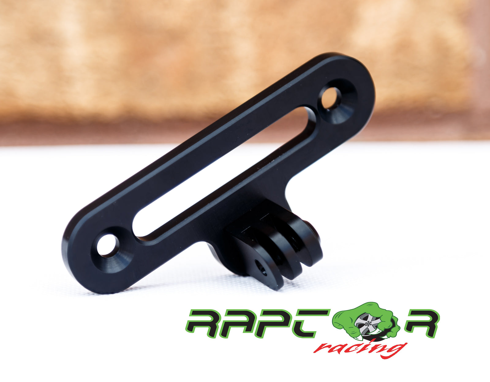 Raptor Racing License Plate Go Pro Mount - For Raptor Racing Front Plate Kit