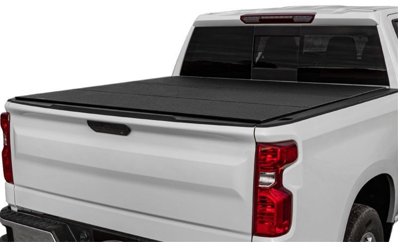 Access LOMAX Tri-Fold Cover Black Urethane Finish 22+ Toyota Tundra - 5ft 6in Bed - ACCB3050099