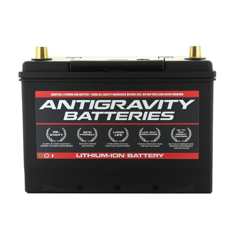 Antigravity Group-27 Lithium Car Battery by AntiGravity Batteries - front view