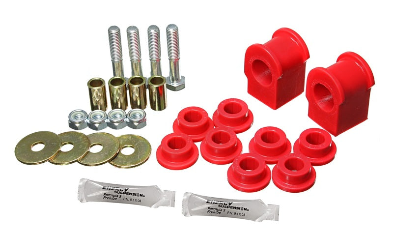 Energy Suspension 2005-07 Ford F-250/F-350 SD 2/4WD Rear Sway Bar Bushing Set - 1-1/8inch - Red - 4.5197R for 2005-2007 Ford
