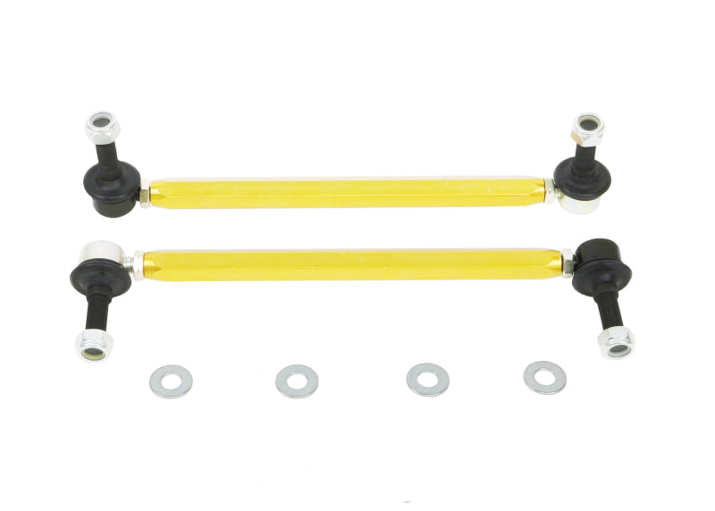 Whiteline Front Sway Bar Link Assembly Heavy Duty Adjustable Steel Ball - KLC180-295
