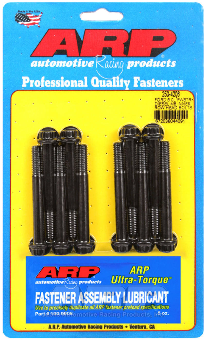 ARP 03-07 Ford 6.0L Powerstroke (Inner Row) M8 Head Bolt Kit - 250-4206 by ARP