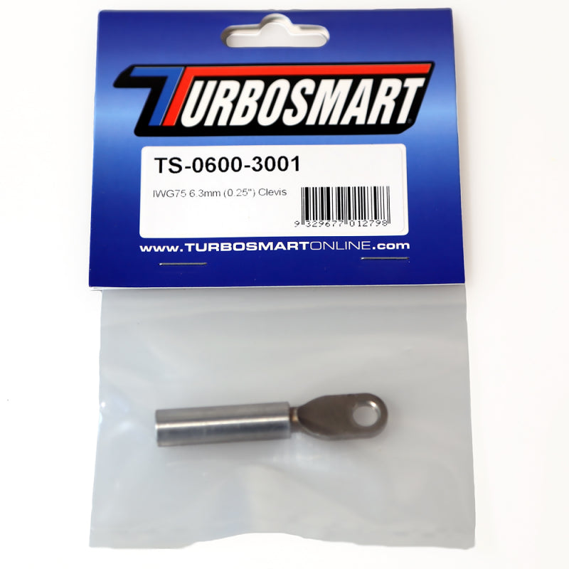 Turbosmart IWG75 6.3mm (.25in) Internal Wastegate Clevis - TS-0600-3001 by Turbosmart - front view