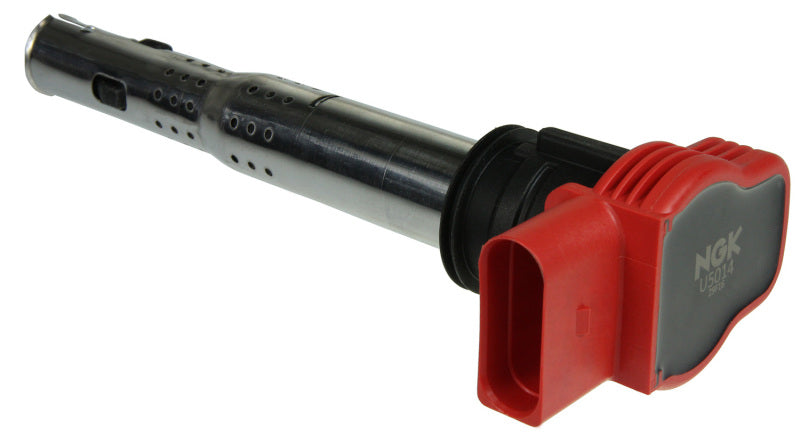 NGK 2015-07 VW Touareg COP Pencil Type Ignition Coil - 48728 for 2005-2018 Audi A6 - front view