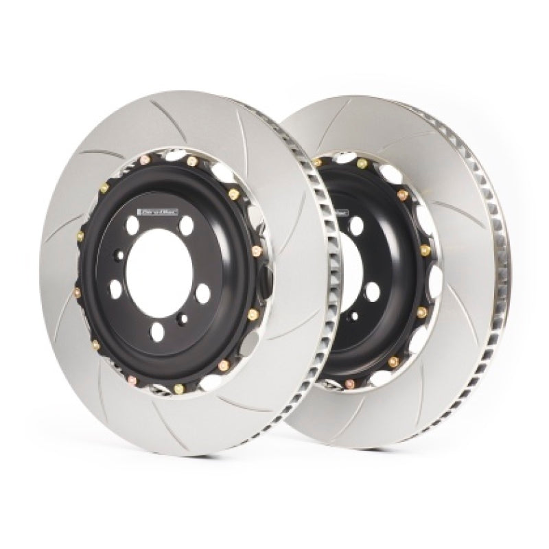 GiroDisc 2020+ Toyota GR Supra 3.0L Front Slotted Rotors - A1-307 for 2020-2025 Toyota GR Supra