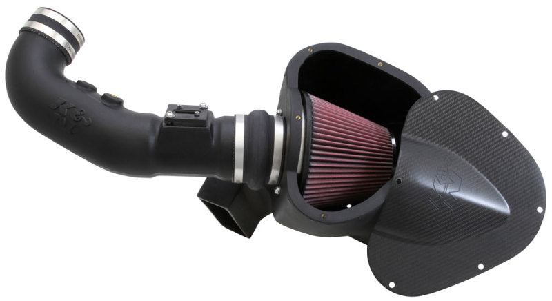 K&amp;N 11-12 Ford Mustang GT 5.0L V8 Aircharger Performance Intake Kit