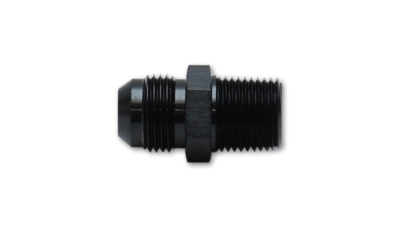 Vibrant -6AN to 1/8in NPT Straight Adapter Fitting - Aluminum - 10217 by Vibrant - front view