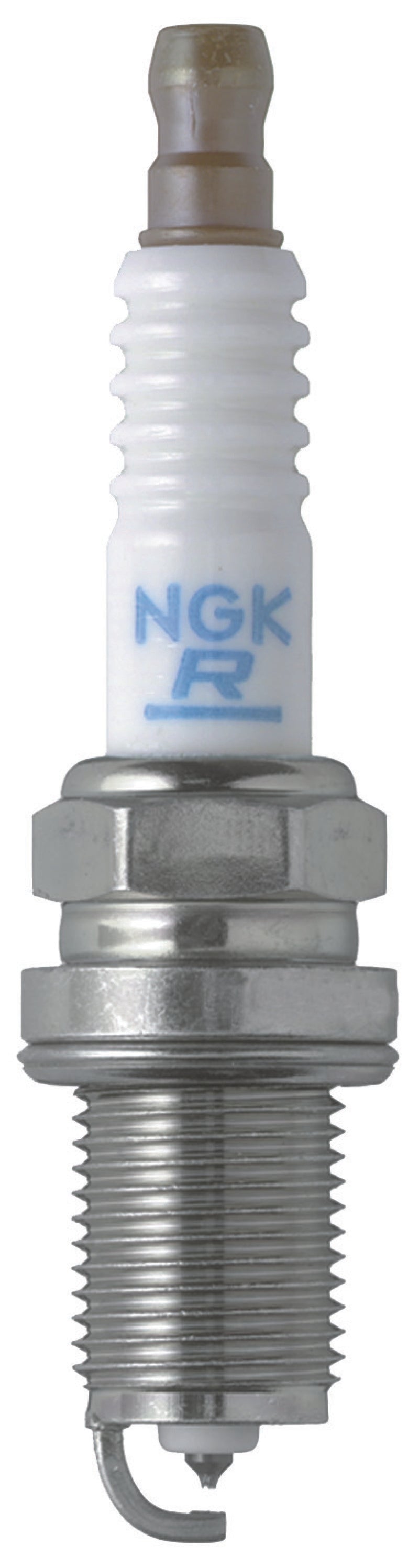 NGK Laser Platinum Spark Plug Box of 4 (PFR7Q) - 7963 for 2003-2006 Porsche Cayenne - front view