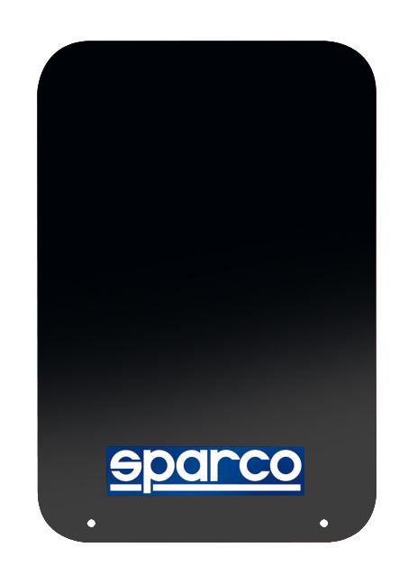 Sparco Mud Flap Pair White - 03791