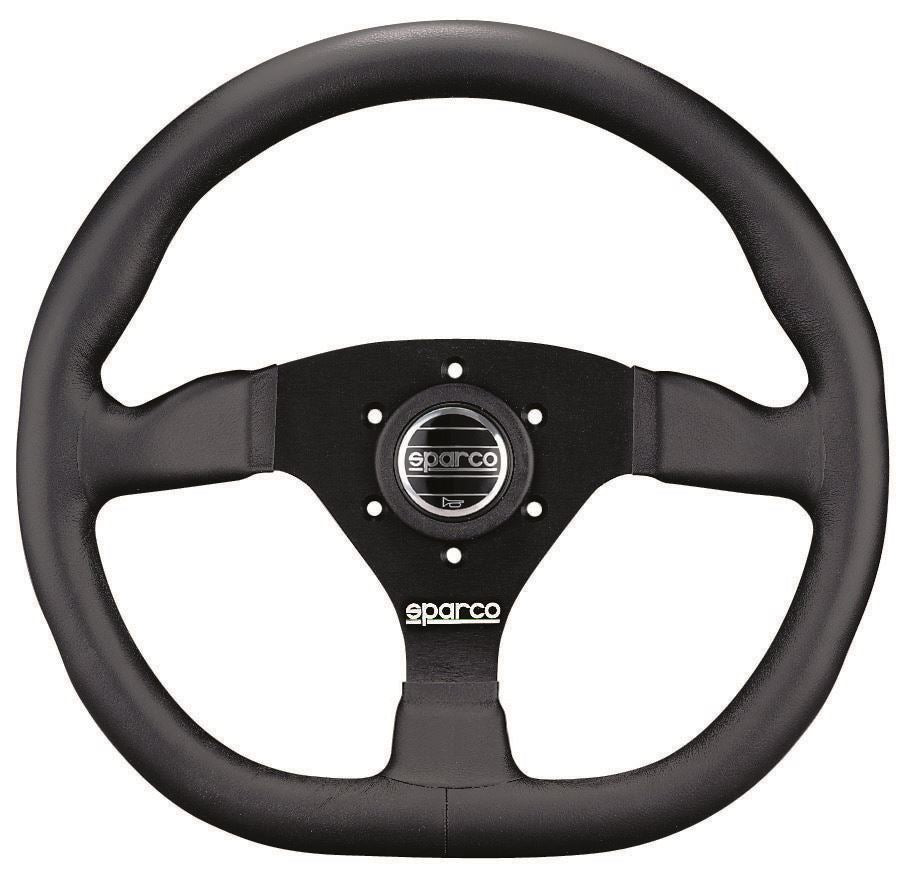 Sparco Strwhl Ring L360 Leather Black - 015TRGL1TUV