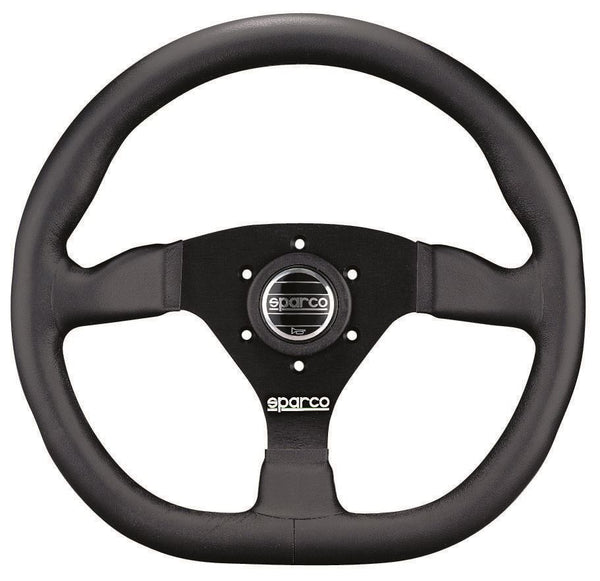 Sparco Strwhl Ring L360 Leather Black - 015TRGL1TUV