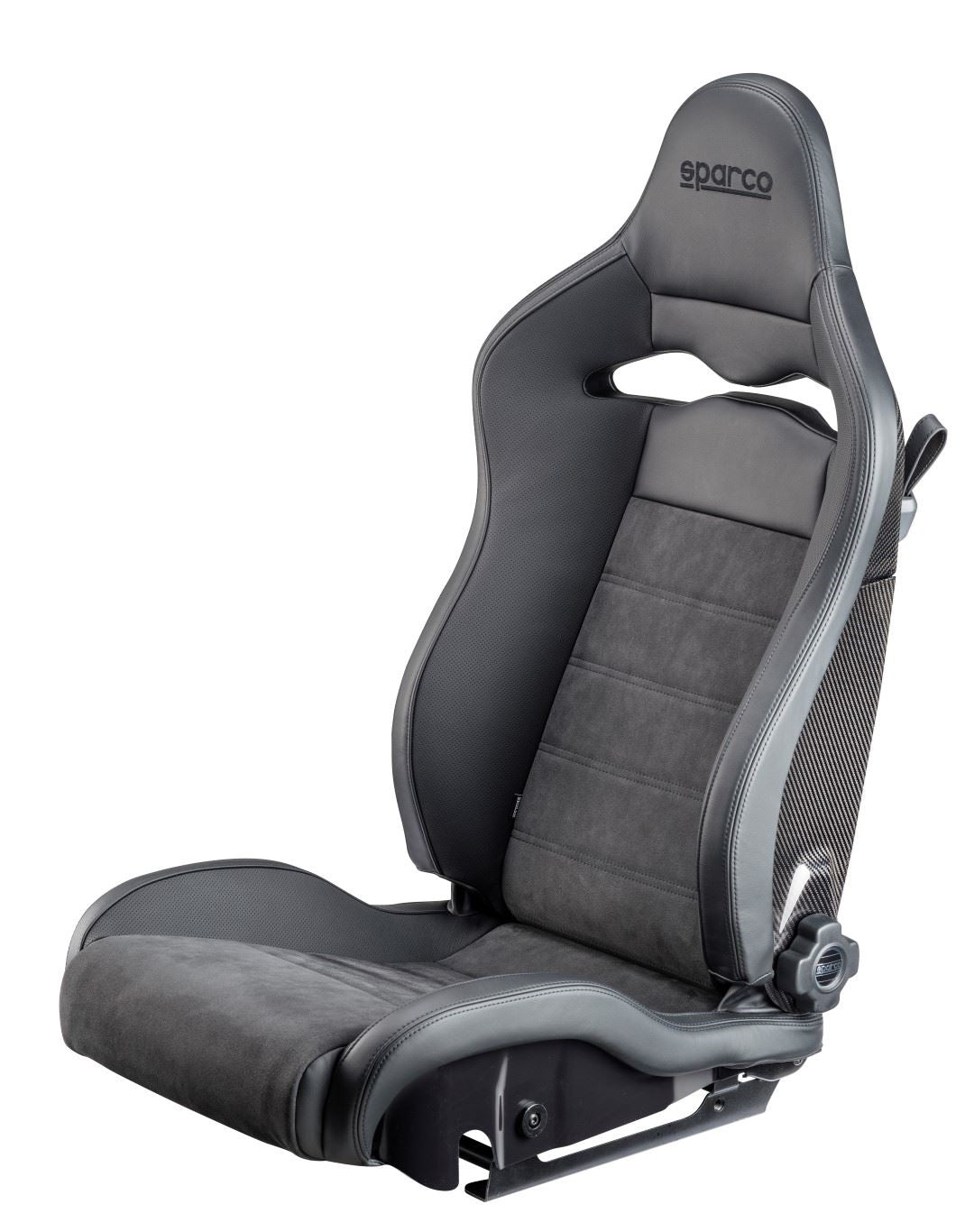 Sparco Seat SPX Special Edition Black/Red w/ Matte Carbon Shell - Left - 00974ZMTNRRSSX