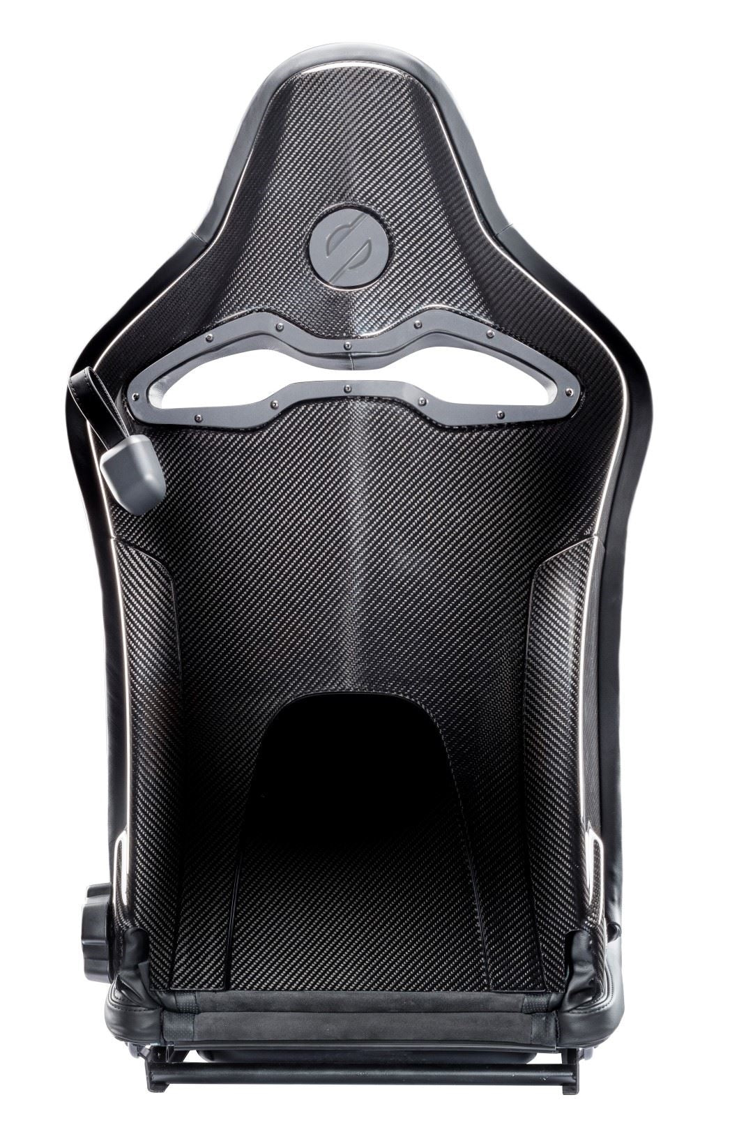 Sparco Seat SPX Special Edition Black/Red w/ Gloss Carbon Shell - Right - 00974ZGLNRRSDX