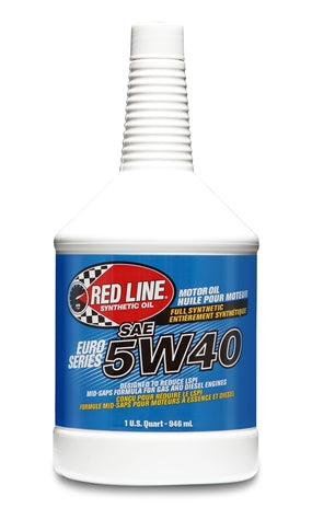 Red Line Euro-Series 5W40 Motor Oil - Quart