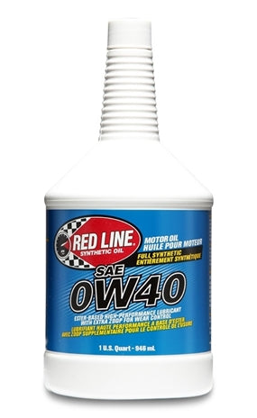 Red Line 0W40 Motor Oil - Quart