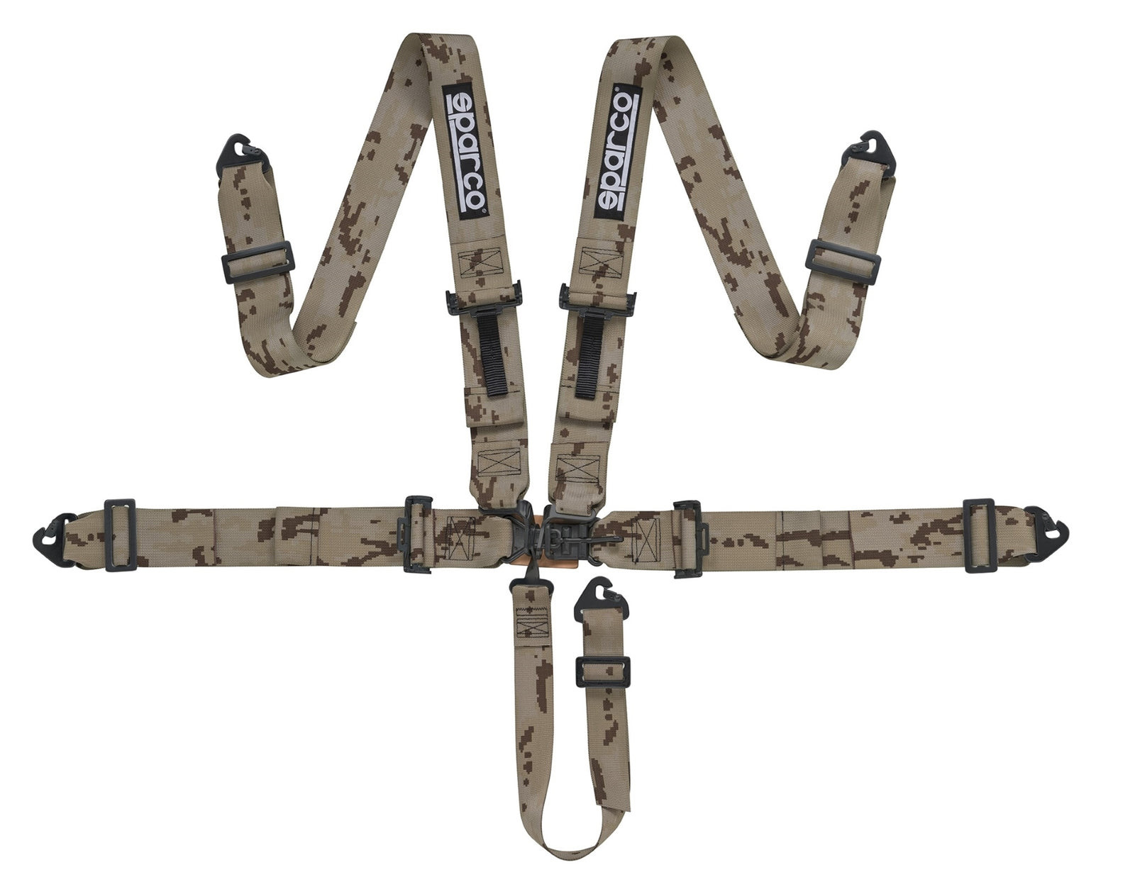 Sparco Belt Latch Link SFI Camo - 04806SFIVDM