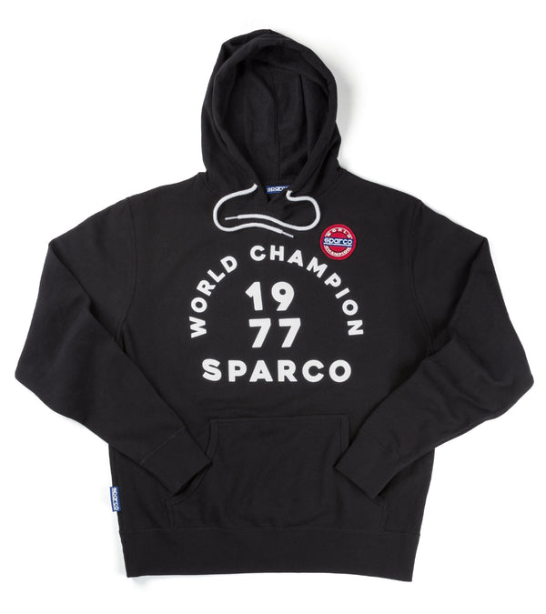 Sparco T-Shirt 1977 LRG Black - 01329NR3L