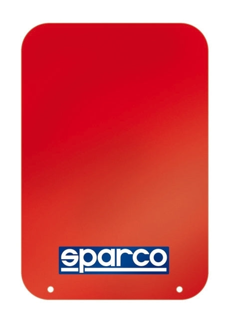 Sparco Mud Flap Pair White - 03791