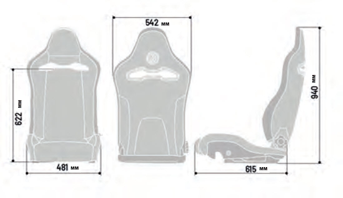 Sparco Seat SPX Special Edition Black/Grey w/ Matte Carbon Shell - Right - 00974ZMTNRGRDX