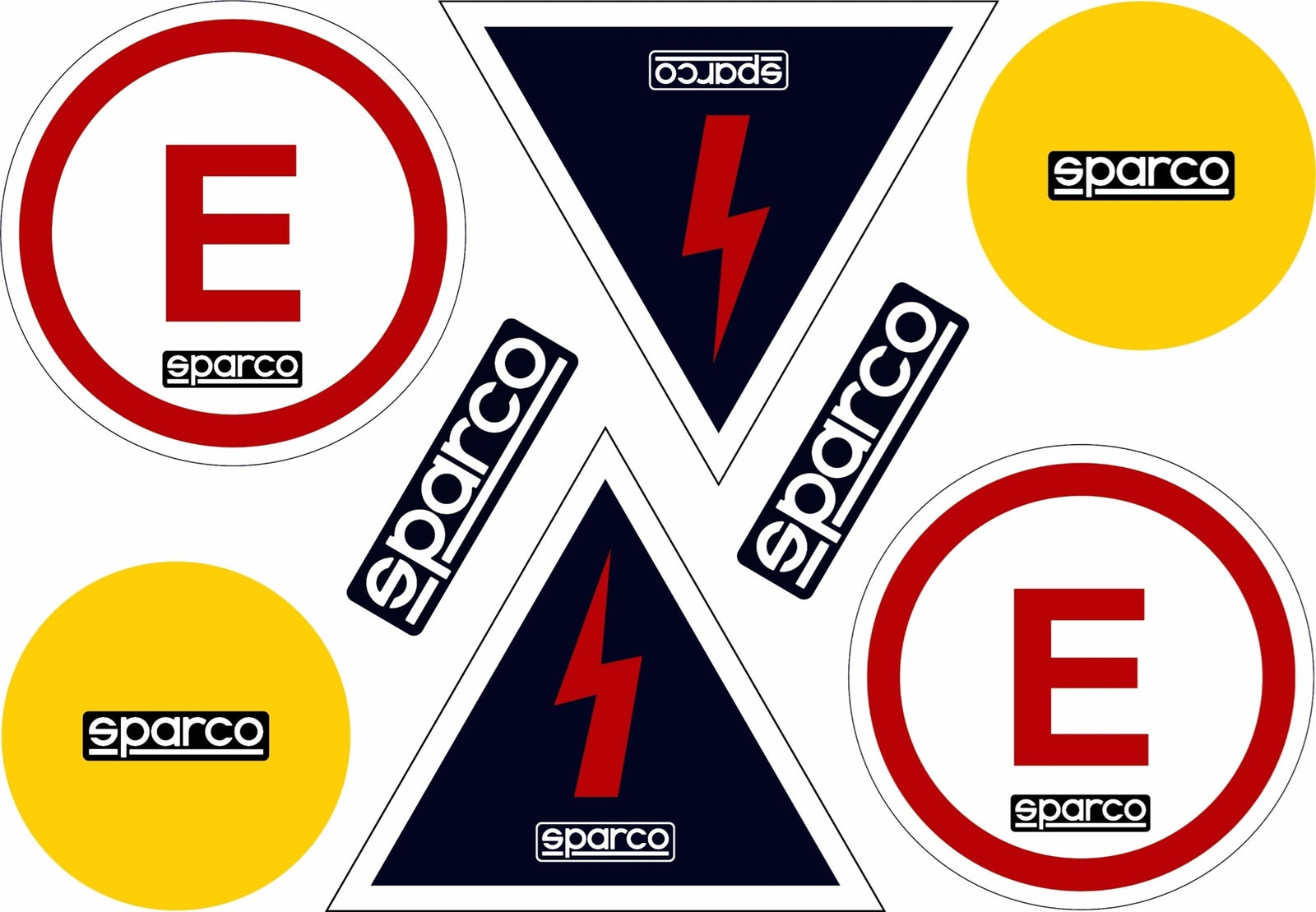 Sparco Sticker Pack - Variety - ASPA002