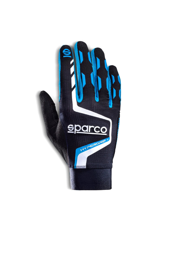 Sparco Gloves Hypergrip+ 10 Black/Green - 00209510NRVF