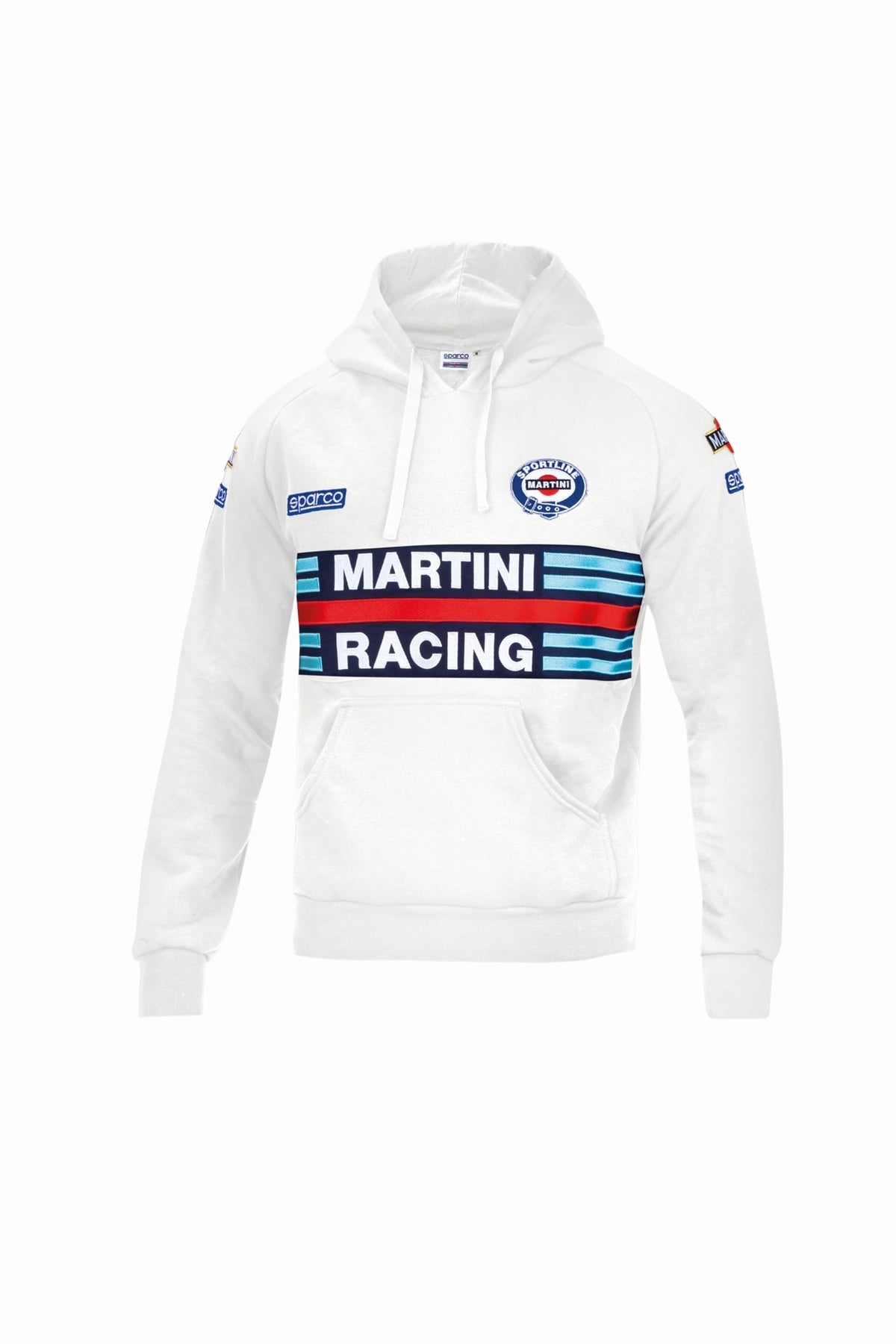 Sparco Hoodie Martini-Racing Medium Celeste - 01279MRCE2M