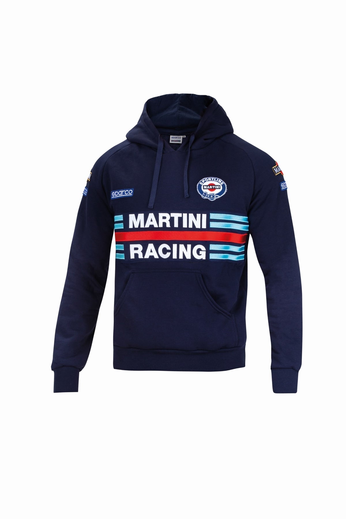 Sparco Hoodie Martini-Racing Medium Celeste - 01279MRCE2M