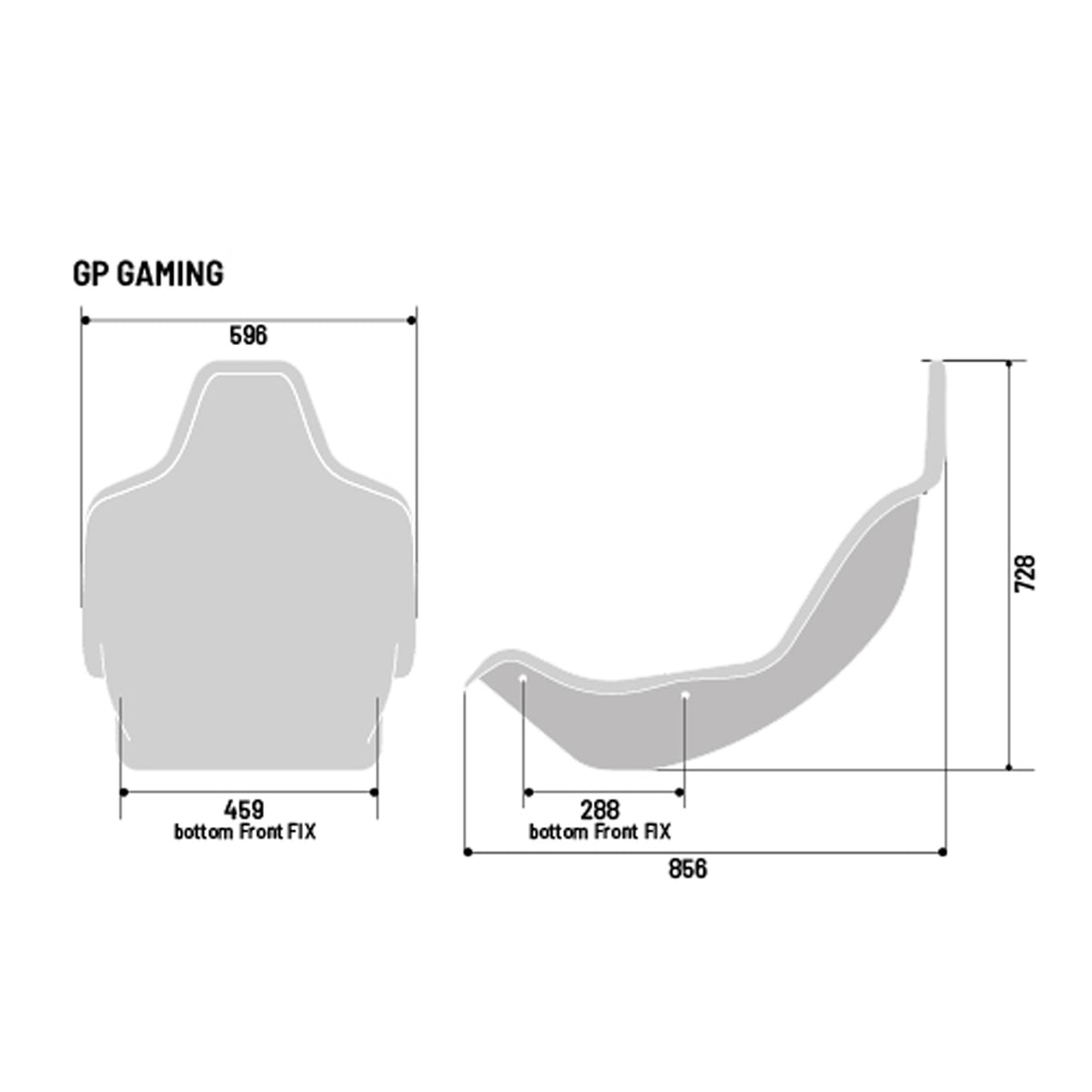 Sparco Gaming Seat Gp Red - 008026GRS
