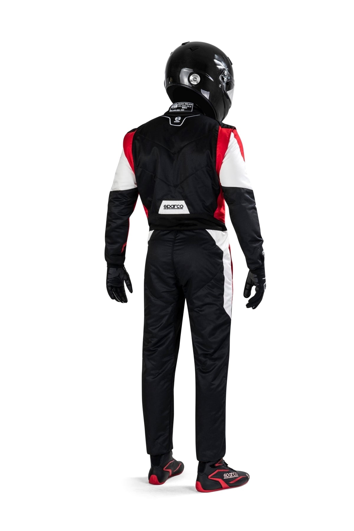 Sparco Suit Competition 56 White/Red - 00114456BRNR
