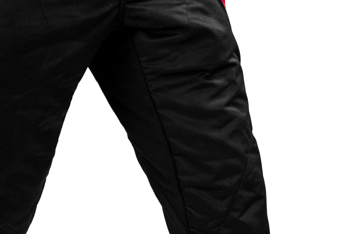 Sparco Suit Competition (Boot Cuff) 52 Black/ White - 001144B52NRRB