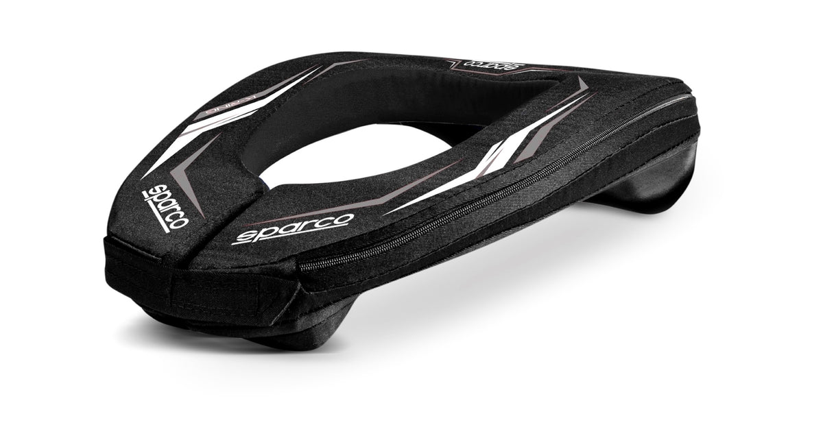 Sparco Collar Kart K-Ring Child Black - 001604NRRS-B